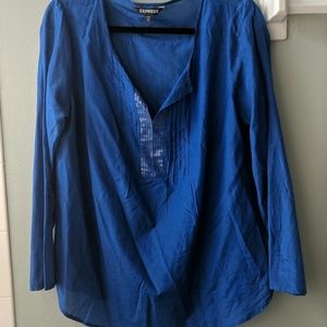 Express tunic blouse